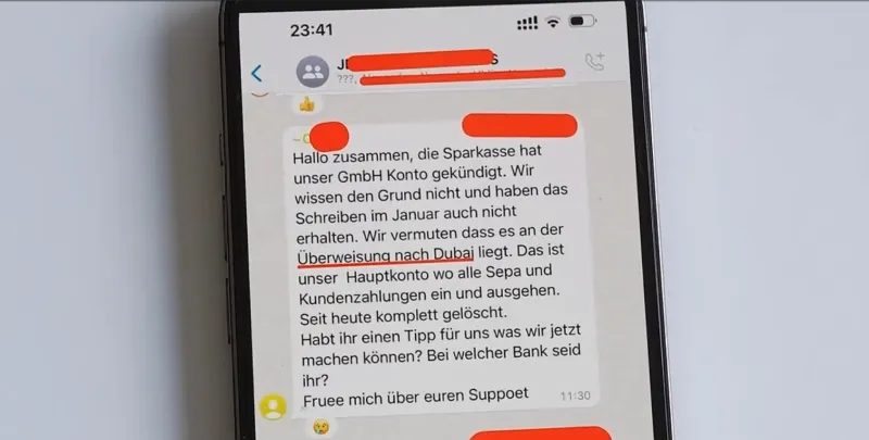 German banks block accounts with Dubai UAE connection