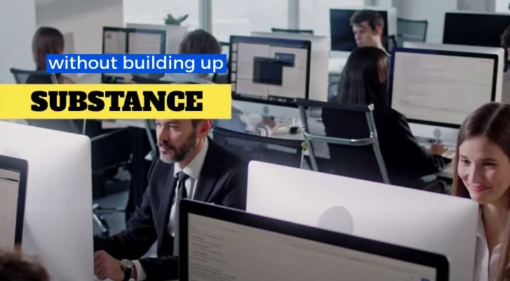 Running a company without substance