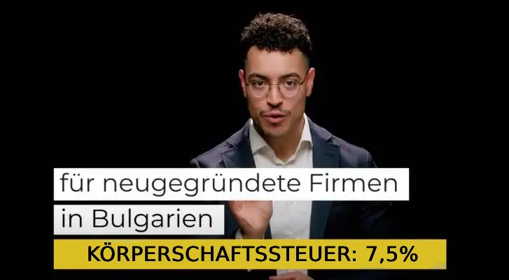 7,5% Steuern Bulgarien