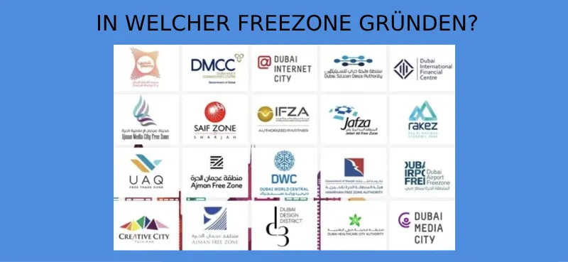 Freezone Handelszone wählen