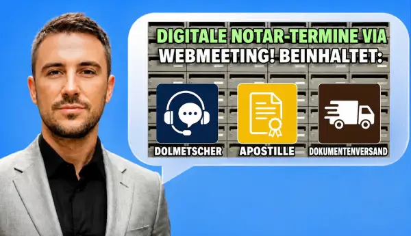 Digitale Notartermine inklusive